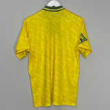 1991/93 BRAZIL HOME SHIRT (M) UMBRO