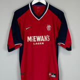 1998/99 RANGERS AWAY SHIRT (L) NIKE