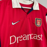 1999/00 ARSENAL HOME SHIRT (L) NIKE