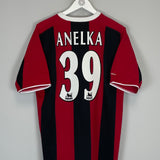 2003/04 MANCHESTER CITY ANELKA #39 AWAY SHIRT (L) REEBOK