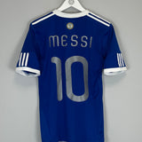 2010/11 ARGENTINA MESSI #10 AWAY SHIRT (S) ADIDAS