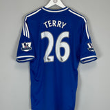 2013/14 CHELSEA TERRY #26 HOME SHIRT (L) ADIDAS