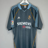 2003/04 REAL MADRID BECKHAM #23 THIRD SHIRT (XL) ADIDAS