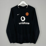 2003/05 MANCHESTER UNITED RONALDO #7 L/S AWAY SHIRT (S) NIKE