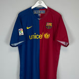 2008/09 BARCELONA MESSI #10 HOME SHIRT (XL) NIKE