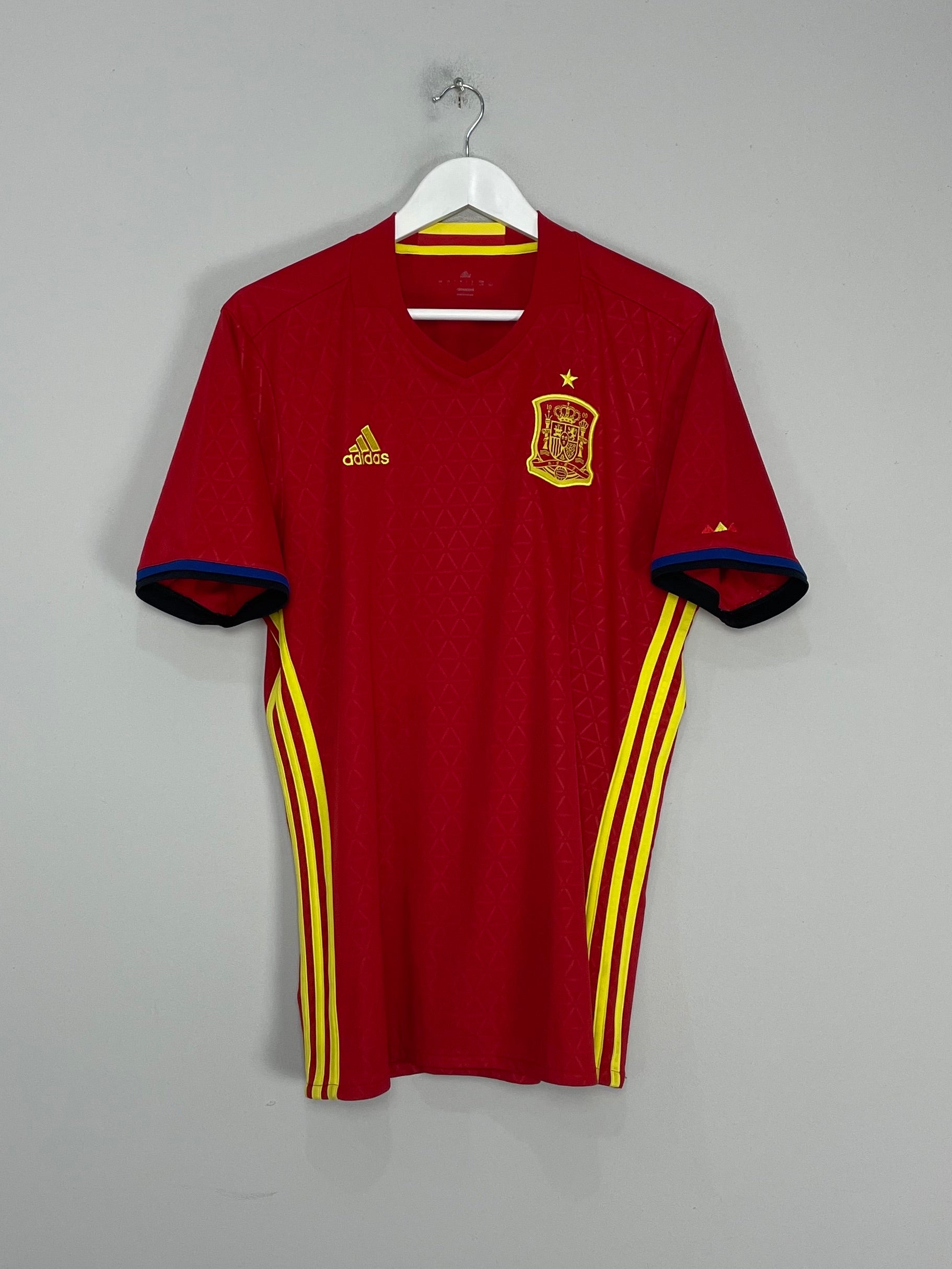 2015/16 SPAIN HOME SHIRT (L) ADIDAS