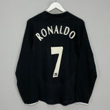 2003/05 MANCHESTER UNITED RONALDO #7 L/S AWAY SHIRT (S) NIKE