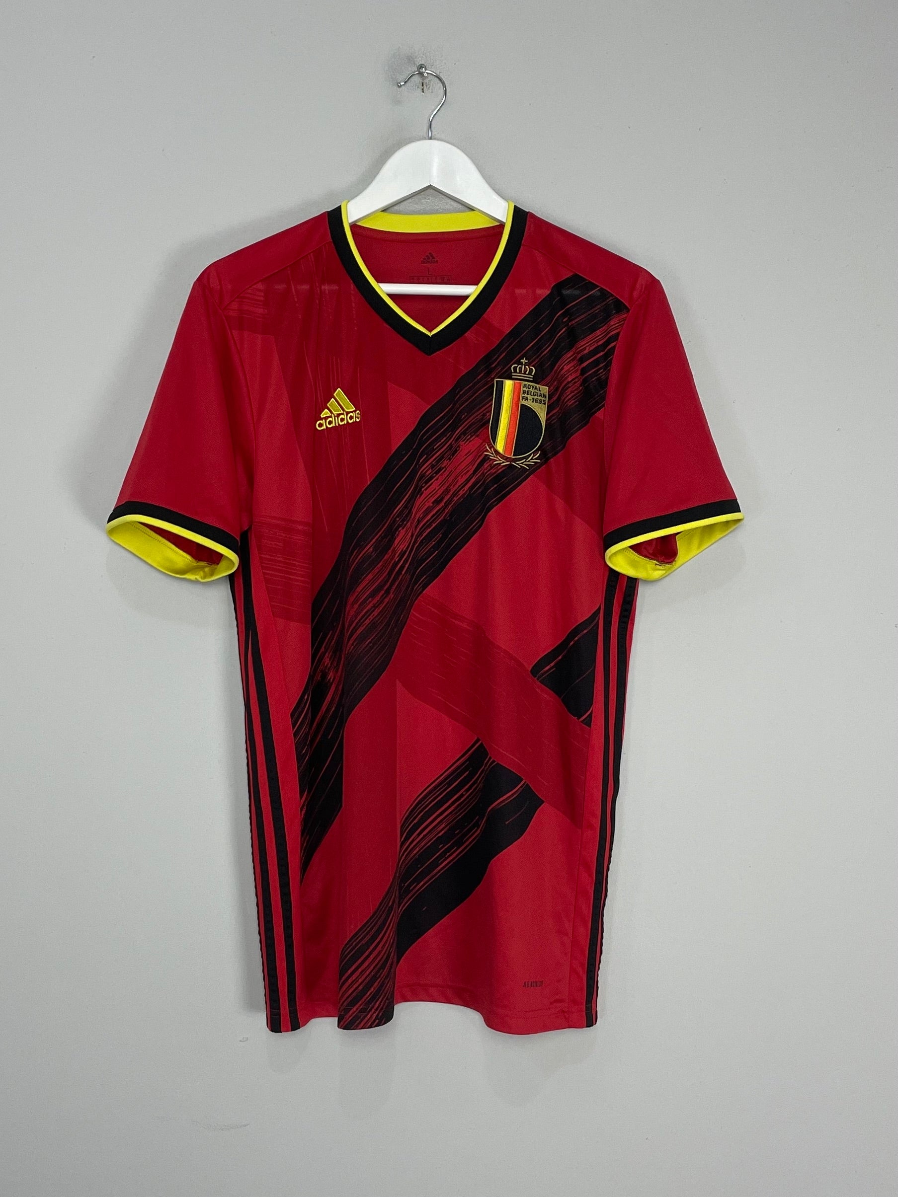 2020/21 BELGIUM HOME SHIRT (L) ADIDAS