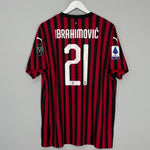 2019/20 AC MILAN IBRAHIMOVIC #21 HOME SHIRT (XL) PUMA