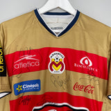 2010/11 MONARCAS MORELIA *SQUAD SIGNED* BNWT HOME SHIRT (S) ATLETICA