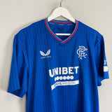 2023/24 RANGERS *BNWOT* HOME SHIRT (MULTIPLE SIZES) CASTORE