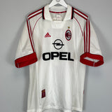 1998/99 AC MILAN MALDINI #3 AWAY SHIRT (L) ADIDAS