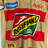 2010/11 MONARCAS MORELIA *SQUAD SIGNED* BNWT HOME SHIRT (S) ATLETICA