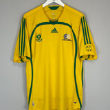 2006 SOUTH AFRICA HOME SHIRT (L) ADIDAS