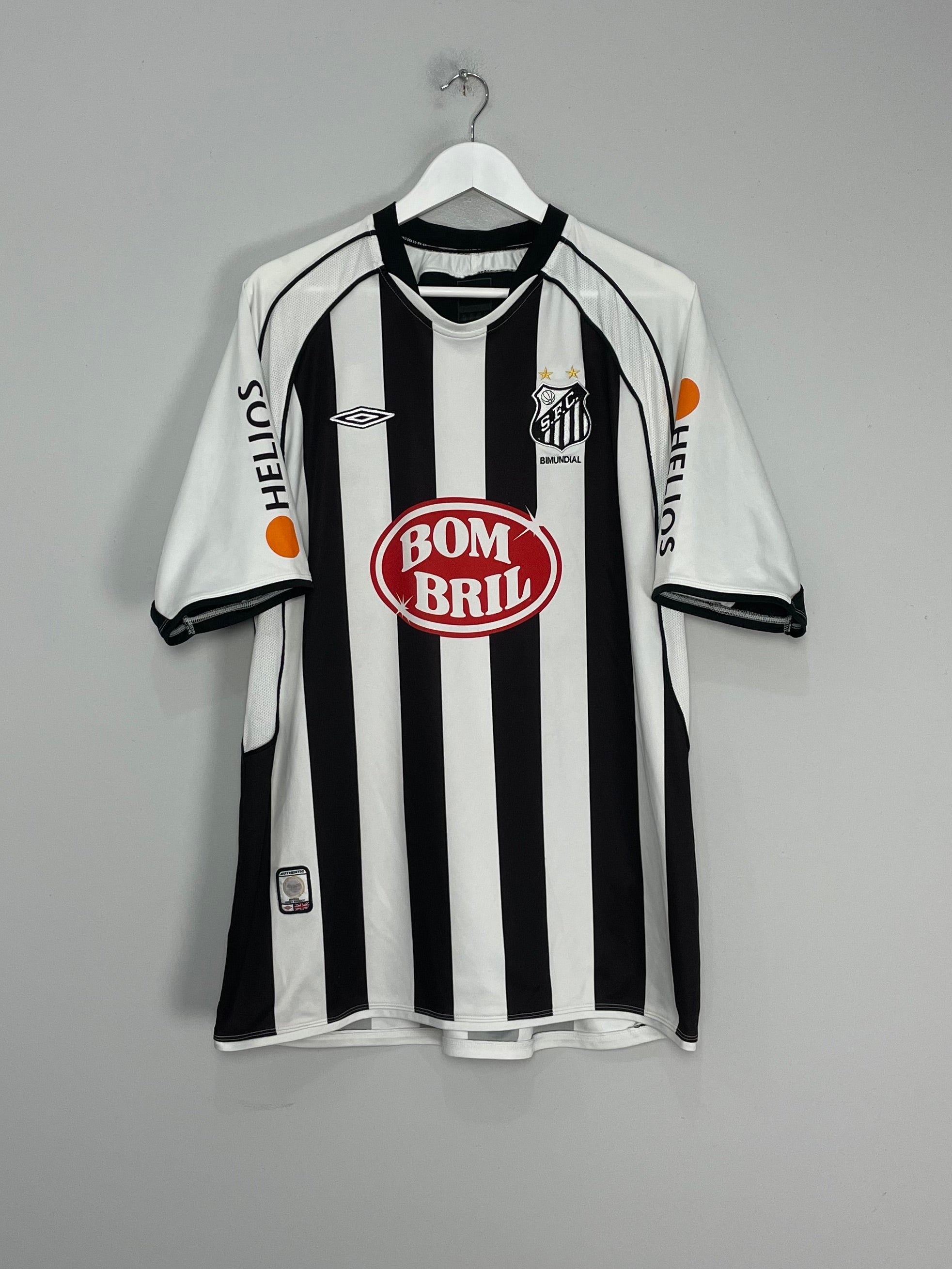 2004 SANTOS AWAY SHIRT (XL) UMBRO