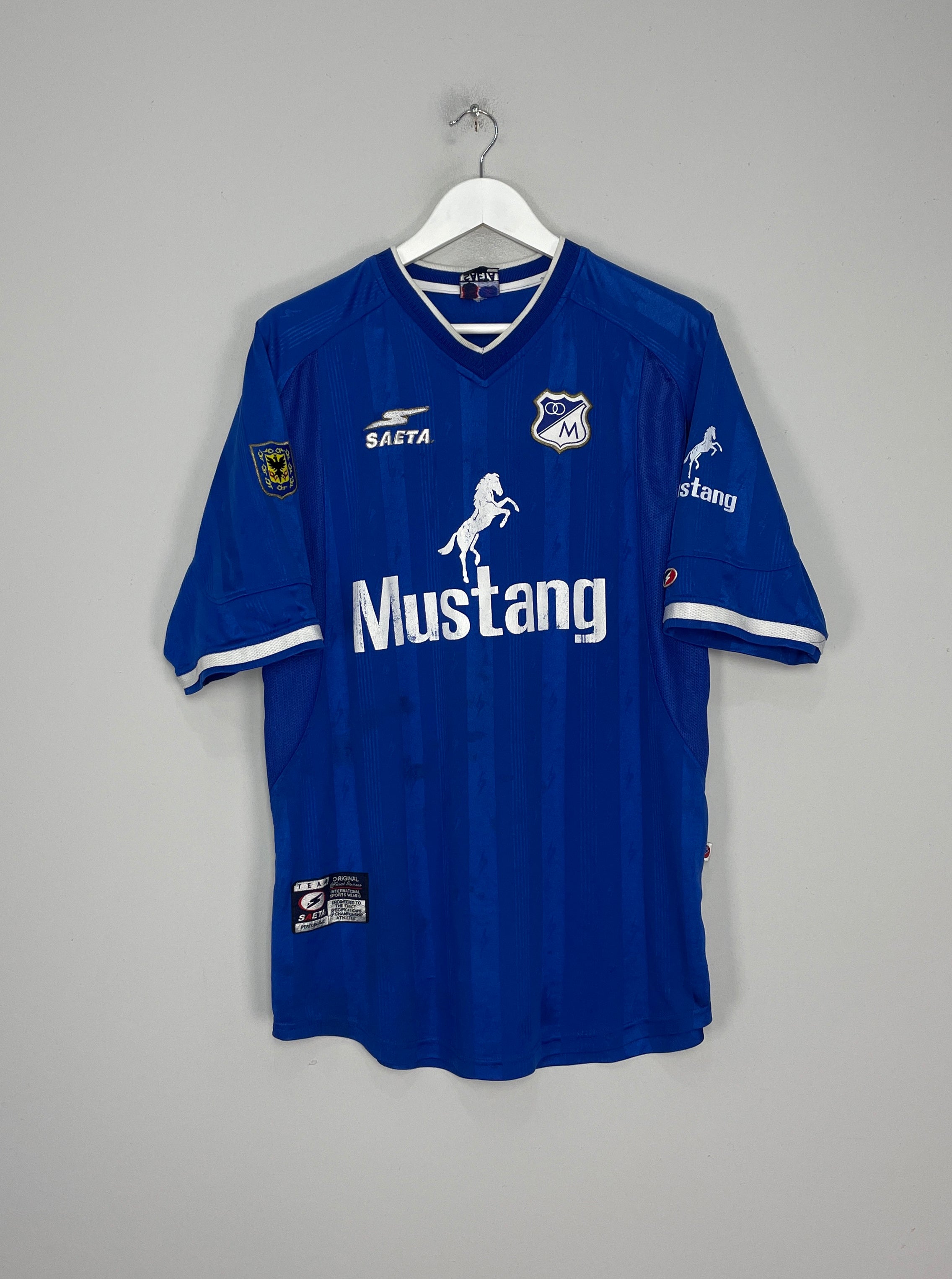 2002/03 MILLONARIOS FC HOME SHIRT (XL) SAETA