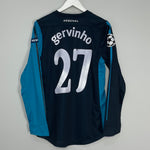 2011/12 ARSENAL GERVINHO #27 *PLAYER ISSUE* C/L L/S AWAY SHIRT (M) NIKE