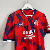 2023/24 Rangers *BNWOT* Fourth Shirt (Multiple Sizes) Castore