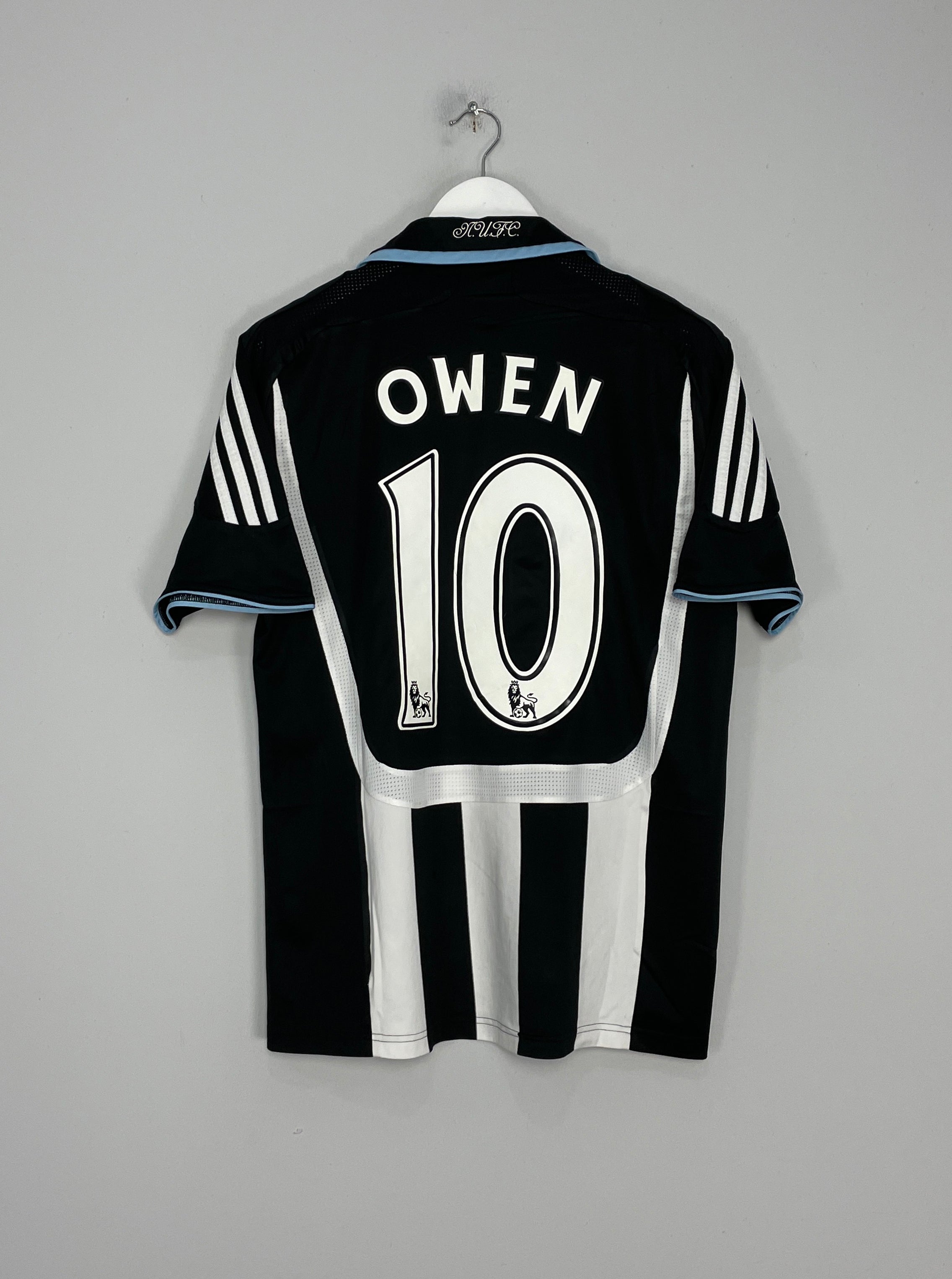 2007/08 NEWCASTLE UNITED OWEN #10 HOME SHIRT (M) ADIDAS