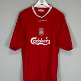 2002/04 LIVERPOOL HOME SHIRT (XL) REEBOK