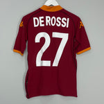 2002/03 ROMA DE ROSSI #27 HOME SHIRT (M) KAPPA