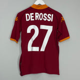 2002/03 ROMA DE ROSSI #27 HOME SHIRT (M) KAPPA