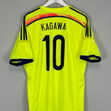 2014 JAPAN KAGAWA #10 AWAY SHIRT (XL) ADIDAS