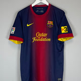 2012/13 BARCELONA MESSI #10 HOME SHIRT (L) NIKE