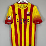 2013/14 BARCELONA MESSI #10 AWAY SHIRT (M) NIKE