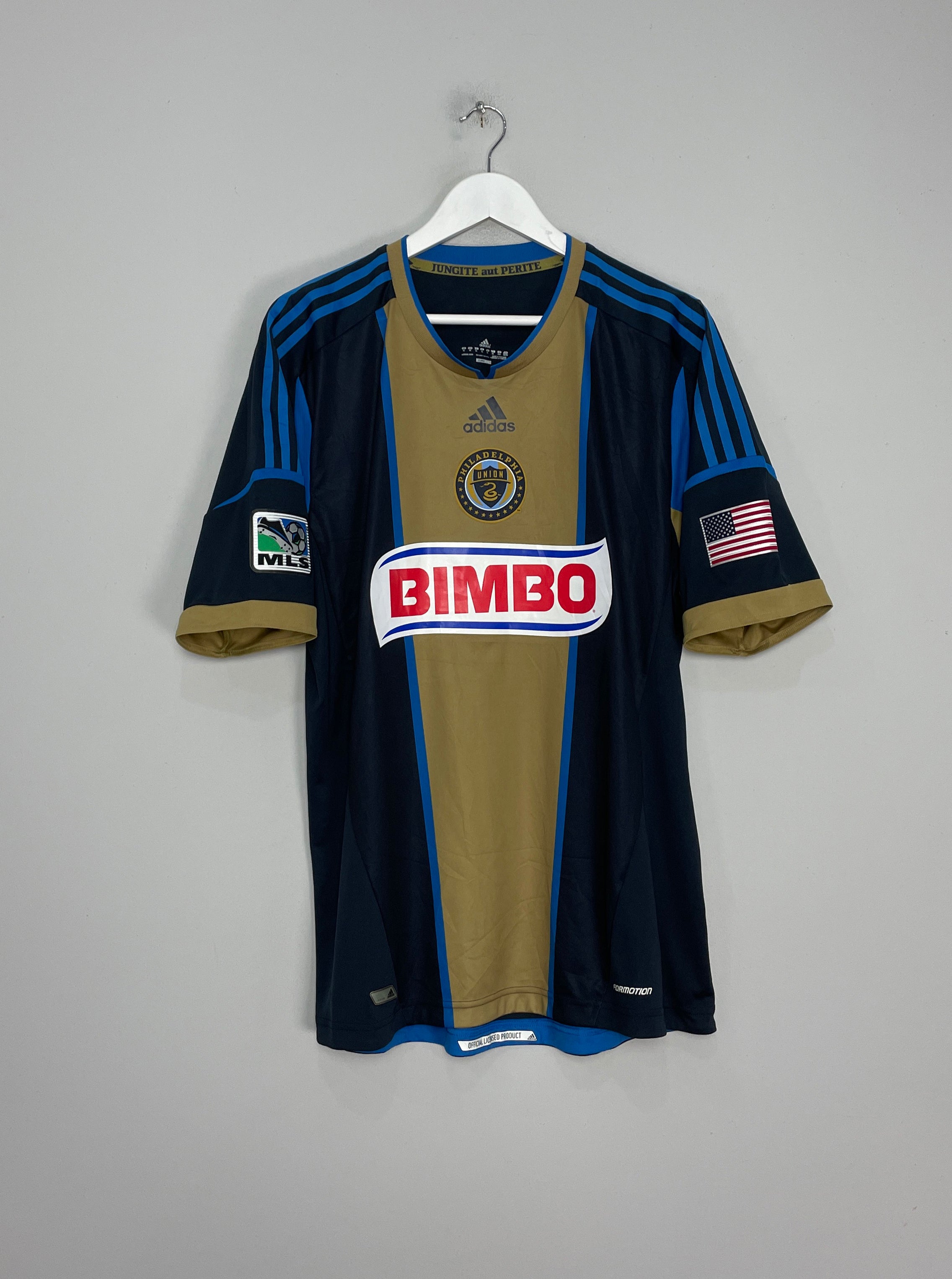 2012/13 PHILADELPHIA UNION *PLAYER ISSUE* HOME SHIRT (XL) ADIDAS