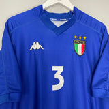 1998/99 ITALY MALDINI #3 HOME SHIRT (XXL) KAPPA