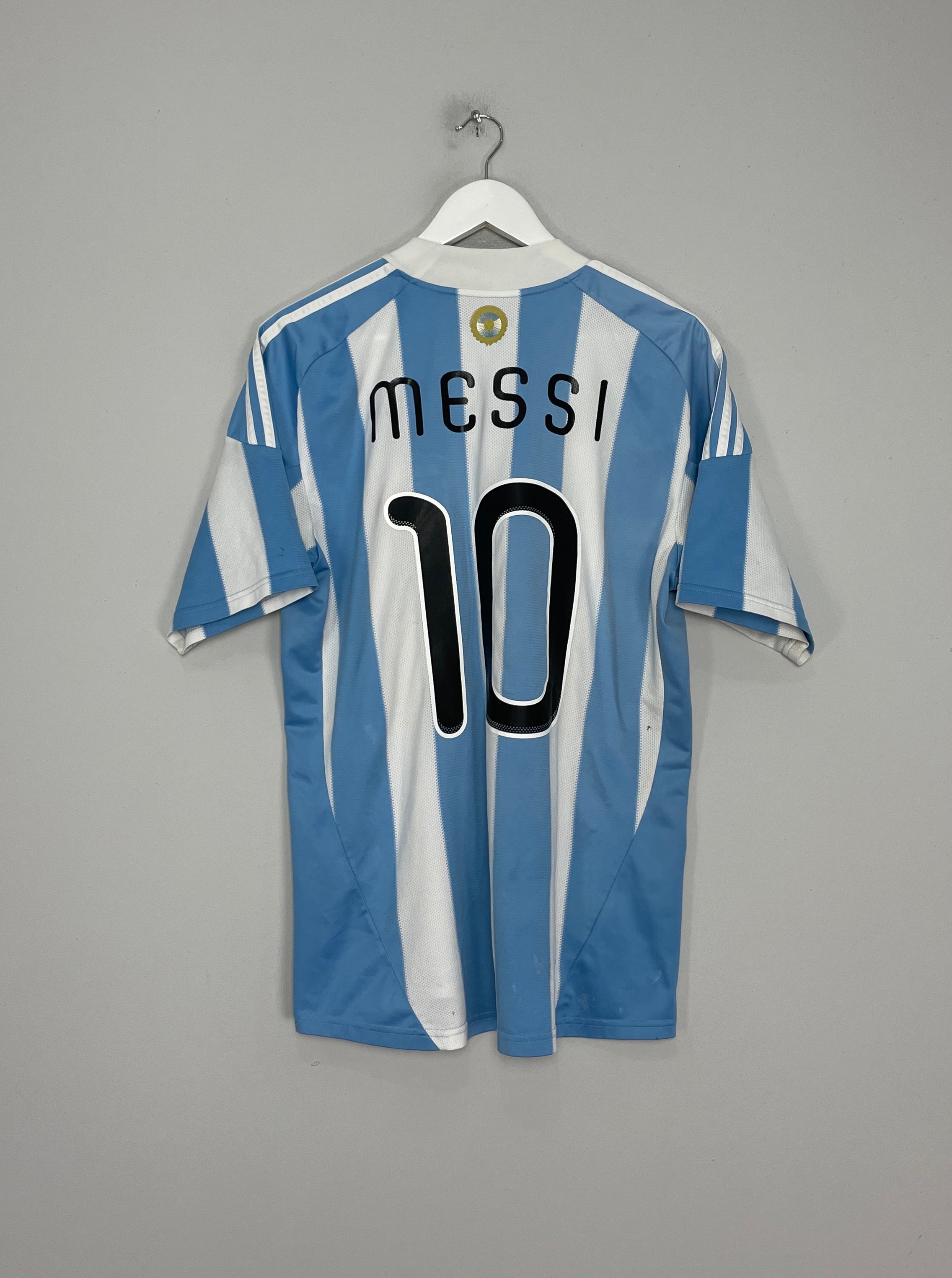 2010/11 ARGENTINA MESSI #10 HOME SHIRT (L) ADIDAS