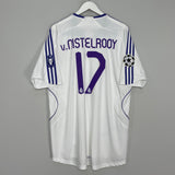 2007/08 REAL MADRID V.NISTELROOY #17 C/L HOME SHIRT (XL) ADIDAS