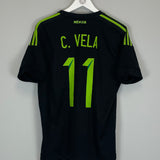 2015/16 MEXICO C.VELA #11 AWAY SHIRT (L) ADIDAS