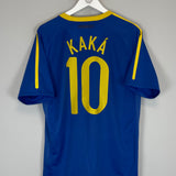 2010/11 BRAZIL KAKA #10 AWAY SHIRT (L) NIKE