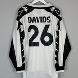 1998/99 JUVENTUS DAVIDS #26 L/S AWAY SHIRT (XL) KAPPA