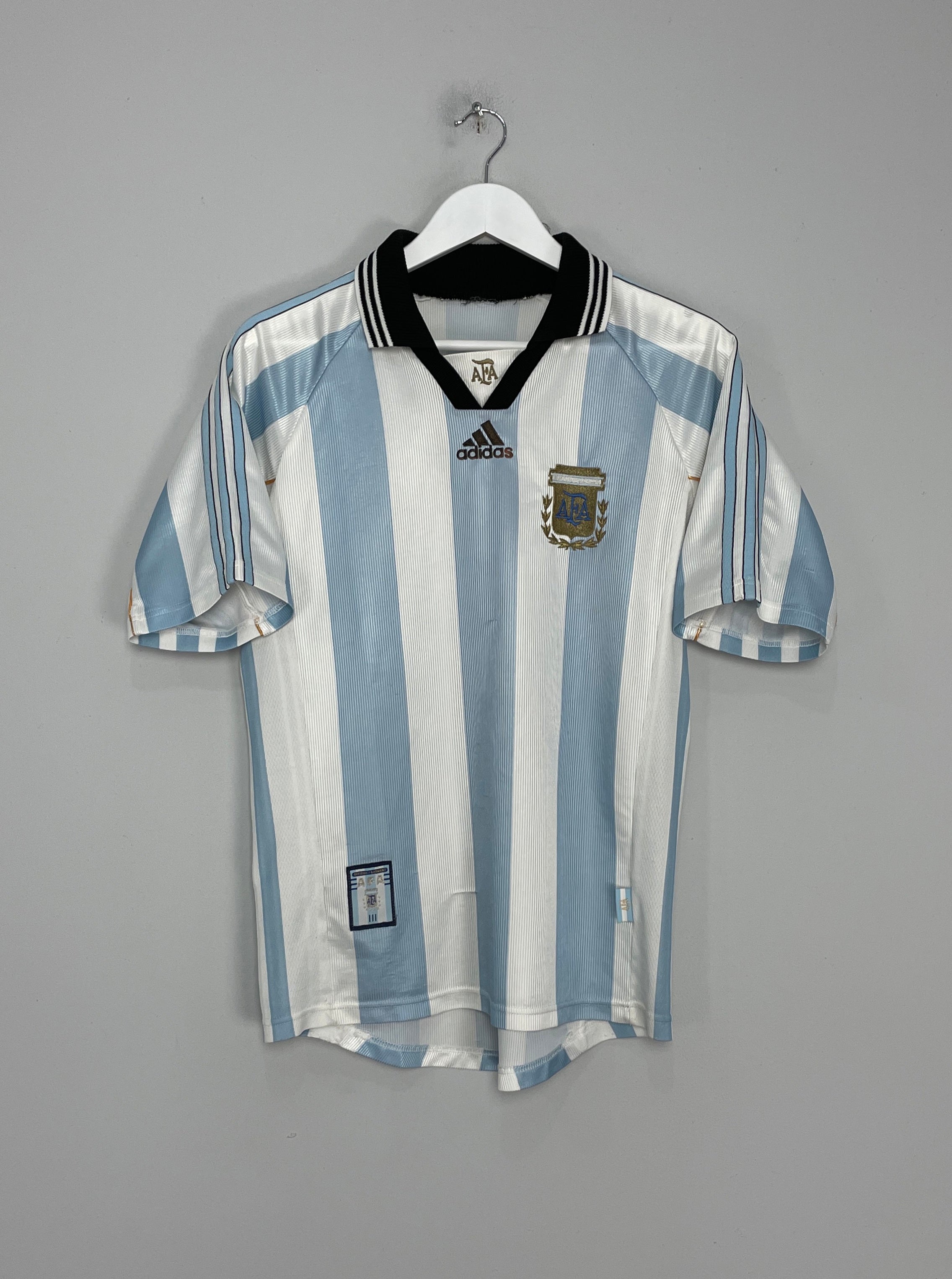 1998/00 ARGENTINA HOME SHIRT (M) ADIDAS