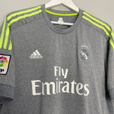 2015/16 REAL MADRID RONALDO #7 AWAY SHIRT (XL) ADIDAS