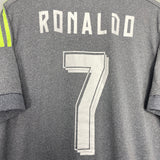 2015/16 REAL MADRID RONALDO #7 AWAY SHIRT (XL) ADIDAS