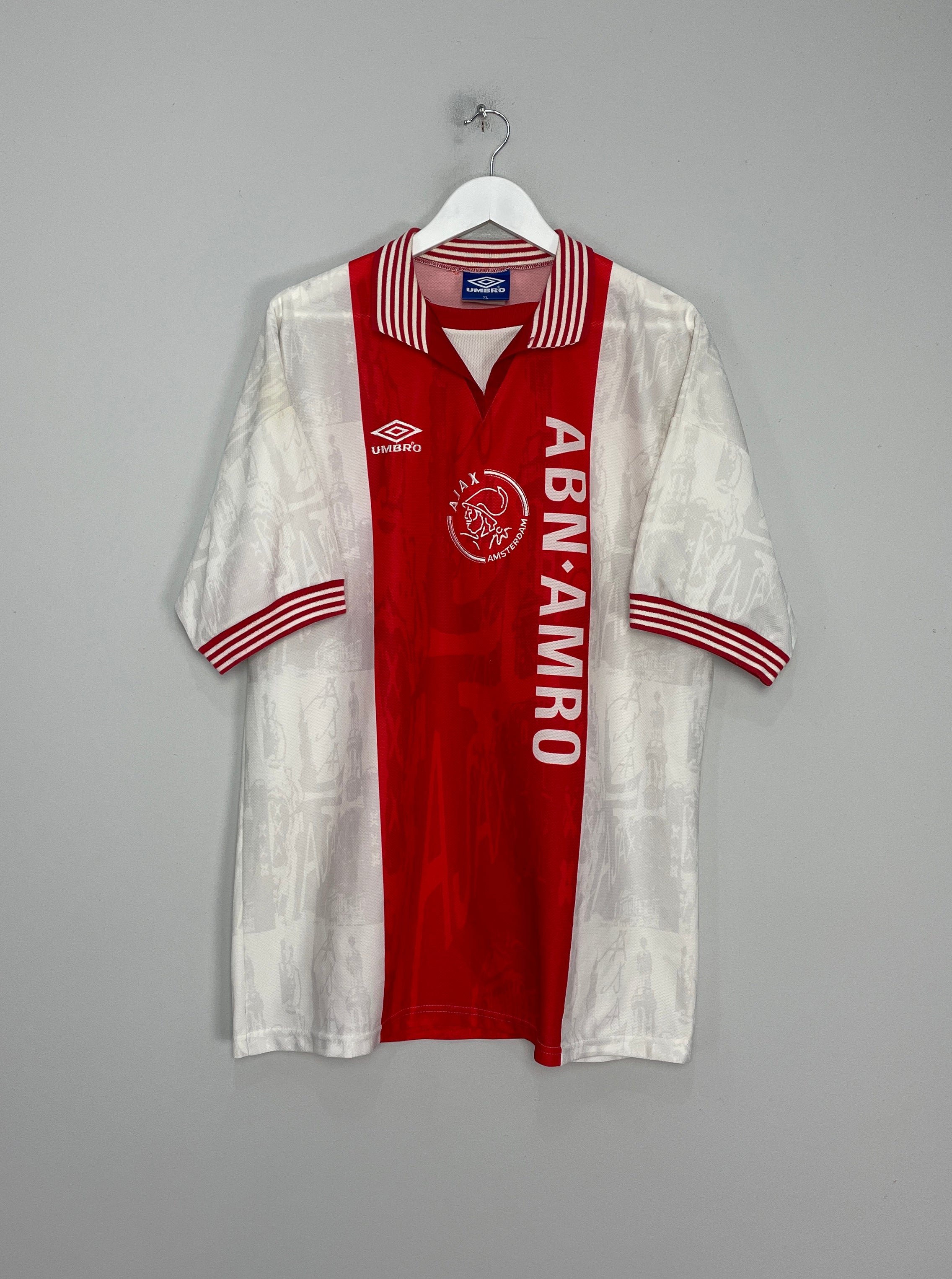 CULT KITS - 1996/97 AJAX HOME SHIRT (XL) UMBRO – Cult Kits