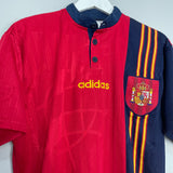 1996/98 SPAIN CAMINERO #16 HOME SHIRT (M) ADIDAS