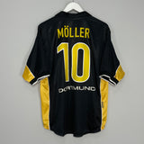 1998/00 DORTMUND MOLLER #10 AWAY SHIRT (L) NIKE