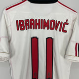 2010/11 AC MILAN IBRAHIMOVIC #11 AWAY SHIRT (S) ADIDAS