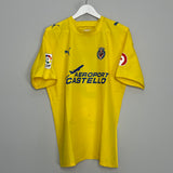 2005/06 VILLARREAL FRANCO #9 HOME SHIRT (L) PUMA