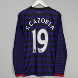 2012/13 ARSENAL S.CAZORLA #19 L/S AWAY SHIRT (M) NIKE