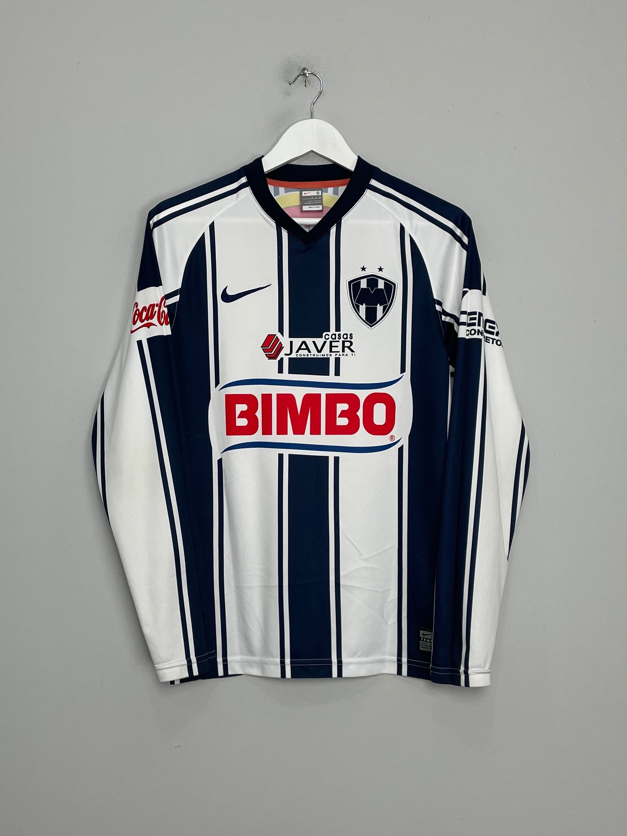 2008/09 MONTERREY L/S HOME SHIRT (S) NIKE