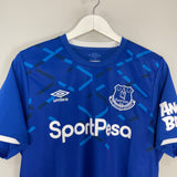 2019/20 EVERTON COLEMAN #23 HOME SHIRT (L) UMBRO