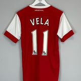 2010/11 ARSENAL VELA #11 HOME SHIRT (S) NIKE