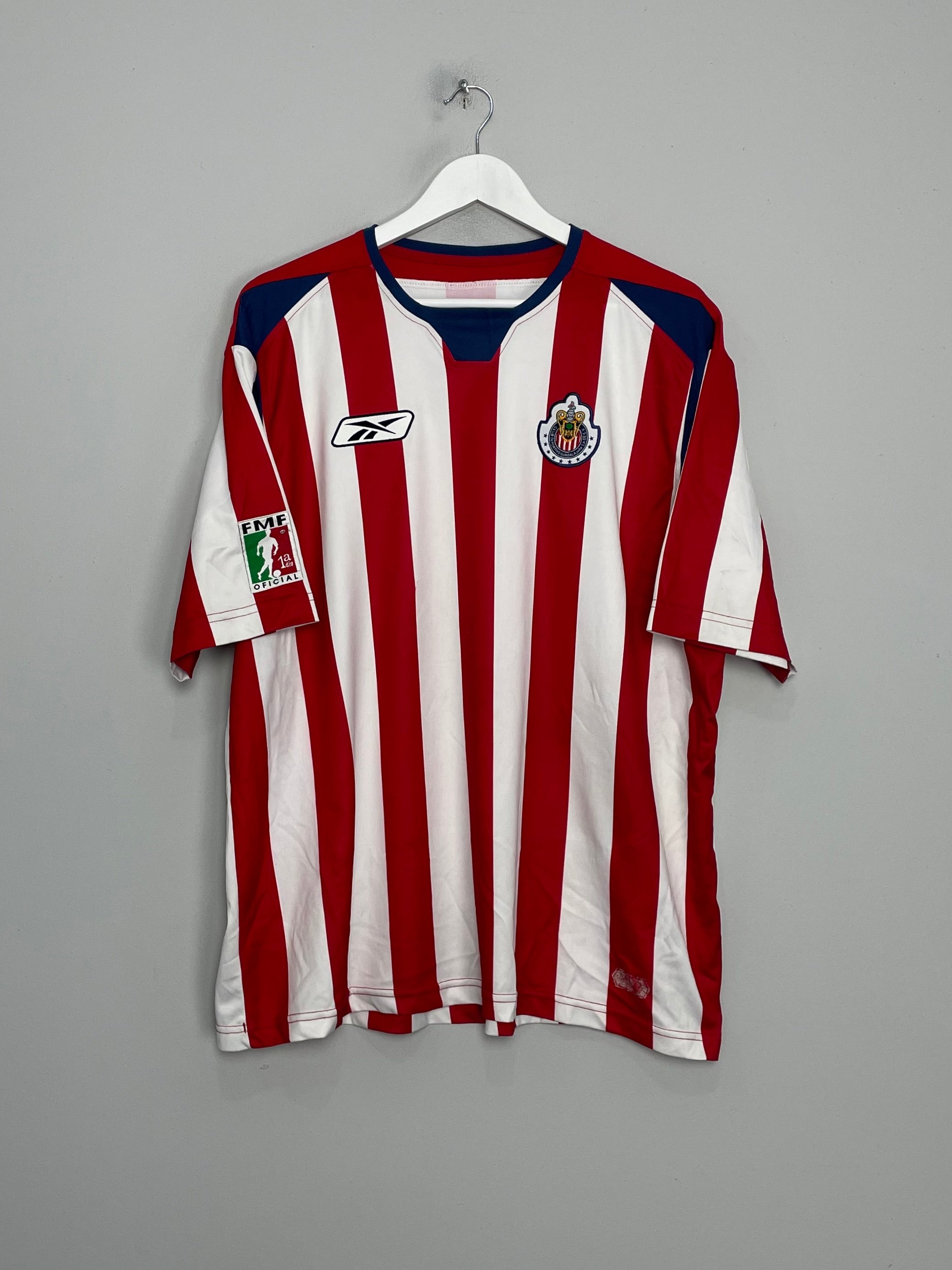 2004/05 CHIVAS GUADALAJARA HOME SHIRT (XL) REEBOK