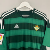 2015/16 REAL BETIS JOAQUIN #7 AWAY SHIRT (M) ADIDAS